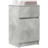vidaXL Nočna omarica 2 kosa betonsko siva 39x35x65 cm inženirski les | Shoptok.si