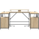 VidaXL Stol s ladicama s pohranom 182 x 101 x 87.5 cm Konstruirano drvo VidaXL Stol s ladicama s pohranom 182 x 101 x 87.5 cm Konstruirano drvo Slike