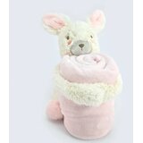 Kikka Boo Super soft baby ćebence 80x110 Rabbits in Love KKB21133 Cene