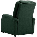  Naslanjač iz temno zelenega blaga, (20701788) | Shoptok.si