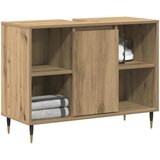  Kupaonski ormar s policom Umjetnički hrast 80 x 33 x 60 cm | shoptok.hr
