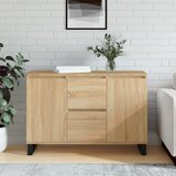 vidaXL Komoda boja hrasta sonome 104x35x70 cm od konstruiranog drva Cijene