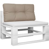  Jastuk za palete smeđesivi 70 x 40 x 12 cm od tkanine | Eponuda.com