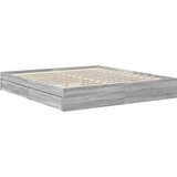  Postelja s shranjevanjem z vzglavjem Siva Sonoma 180 x 200 cm, (5000106590) | Shoptok.si