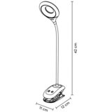 Modern Living Led-svetilka S Sponko Luli, Bela, Zatemnitvena | Shoptok.si