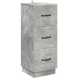  Ormar s ladicama Betonska siva 33 x 34,5 x 87 cm | shoptok.hr