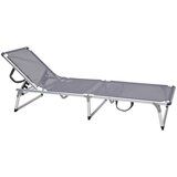 Modern Living Ležalnik Lilly, Siva | Shoptok.si