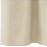 Zavjese za zamračivanje 2 kom. Krem 140 x 225 cm Baršun | shoptok.hr