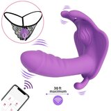 Adam i Eva Nosivi leptir vibrator sa daljinskim (nevidljivi) ljubičasta cene