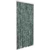  Zastor protiv insekata zeleno-bijeli 100 x 220 cm šenil | shoptok.hr