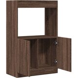 vidaXL Visoka omara rjavi hrast 63x33x100 cm inženirski les | Shoptok.si