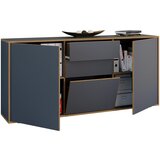 MID.YOU Komoda Salia B160, Antracit, Barva Hrasta | Shoptok.si