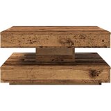  Klub stolić rotirajući za 360 stupnjeva od starog drva 70x70x34,5 cm | shoptok.hr