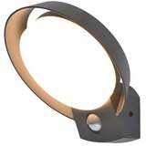 LUTEC Polo LED senzorska zunanja stenska svetilka (16,1 W, Do x Š x V: 18 x 16,4 x 16,2 cm, Antracitne barve, Topla bela) Cene