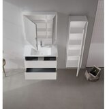 Hanah home Kupatilski ormarić sa umivaonikom i ogledalom (2 komada) Arno 85 786 | Eponuda.com