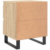  Noćni ormarići 2 kom boja hrasta 40x35x50 cm konstruirano drvo | Eponuda.com