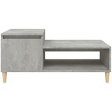  Stolić za kavu boja betona 100x50x45 cm od konstruiranog drva | Eponuda.ba