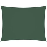  The Living Store Senčno jadro oksford blago pravokotno 3x4 m temno zeleno - Senčno Jadro, (21444608) | Shoptok.si