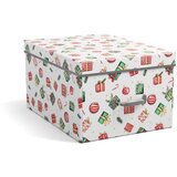 Bigso Kartonska kutija za pohranu s poklopcem/dekorativna 37x50x15 cm Engla Christmas Storage – | shoptok.hr