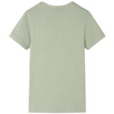  Dječja majica kratkih rukava svijetla kaki 128 | shoptok.hr
