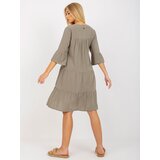 Eight2Nine Dress-D73761M30214A5EN-khaki | shoptok.hr