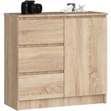 AKORD KOMODA K80 JERRY 1D 3SZ PK DĄB SONOMA, (21702967) Cene