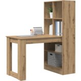  Stol s policom s pohranom hrast artisan 122 x 67 x 145 cm | shoptok.hr