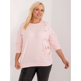 RELEVANCE Blouse-RV-BZ-9540.23X-light pink Cene