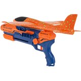 Pištolj za igru s avionom i metom - 5u1 - narančasti | Shoptok.si