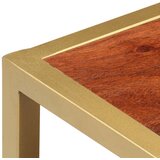  Stolić za kavu 90 x 50 x 40 cm od masivnog drva bagrema | Eponuda.ba