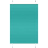 vidaXL Plisirana žaluzija petrolejno zelena 100x100 cm širina blaga 99,4 cm poliester, (5000297688) | Shoptok.si