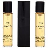 Chanel No.5 3x 20 ml toaletna voda "zasuči in razprši" 20 ml za ženske | Shoptok.si