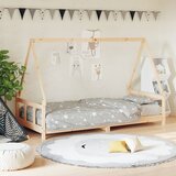  Okvir za dječji krevet 90 x 190 cm od masivne borovine | shoptok.hr