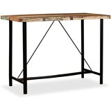 vidaXL barski stol od masivnog obnovljenog drva 150x70x107 cm | shoptok.hr
