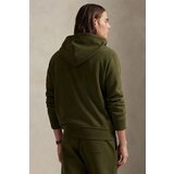 Polo Ralph Lauren Puloverji SWEATSHIRT ZIPPE EN DOUBLE KNIT TECH Kaki | Shoptok.si