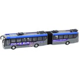  Zglobni policijski autobus na dalljinsko upravljanje 1:32 - sivo/plavi | Shoptok.si