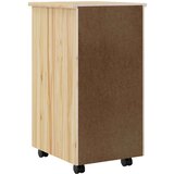Kolica Mobilna omarica s pisalno mizo MOSS Jasen lak 34 x 39 x 65,5 cm, (5000155899) | Shoptok.si