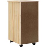 Kolica s radnom površinom MOSS Prozirni lak 34 x 39 x 65 5 cm - Smeđa | shoptok.hr