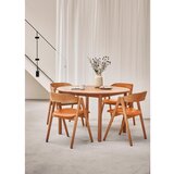 Hammel Furniture Okrugao proširiv blagovaonski stol od punog hrasta u prirodnoj boji ø 120 cm Noor – | shoptok.hr