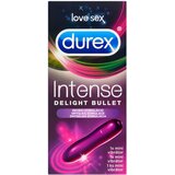 Durex Intense Delight Bullet - mini vibrator s palico (vijolična) Cene