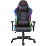 Brez Gaming stol MARVO CH-35BK RGB, črn | Shoptok.si