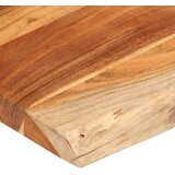 Stolna ploča 140x60x3,8 cm pravokutna bagremovo drvo živi rub | shoptok.hr