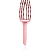 Olivia Garden Fingerbrush Love Pearl krtača za lase Pink 1 kos