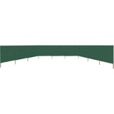  9-panelni vetrobran tkanina 1200x160 cm zelen, (20692840) | Shoptok.si