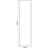  Tepih Krem 100 x 200 cm 100% poliester 3 mm Mogu se prati - Krem 100 x 200 cm | shoptok.hr