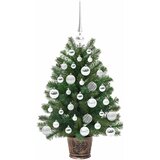  Umjetno božićno drvce s 150 LED svjetlima Zelena 75 cm PE i PVC | shoptok.hr