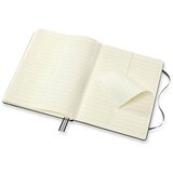 Moleskine Beležnica Pro XL trde platnice, črna – črte | Shoptok.si