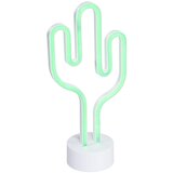 Trio Leuchten Neon tafellamp wit incl. LED - Cactus Cene