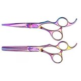  Makaze za šišanje Olivia Garden Silkcut Set 635 + 575 – Rainbow | Eponuda.ba