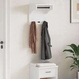 vidaXL Zidna vješalica za kapute SANDNES 43x30x42 cm puno drvo bor | shoptok.hr